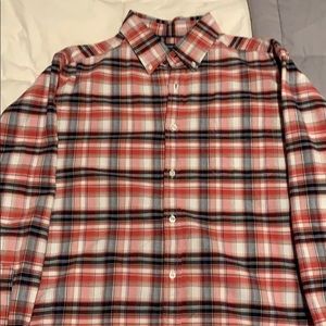 Cremieux checkered sports shirt L